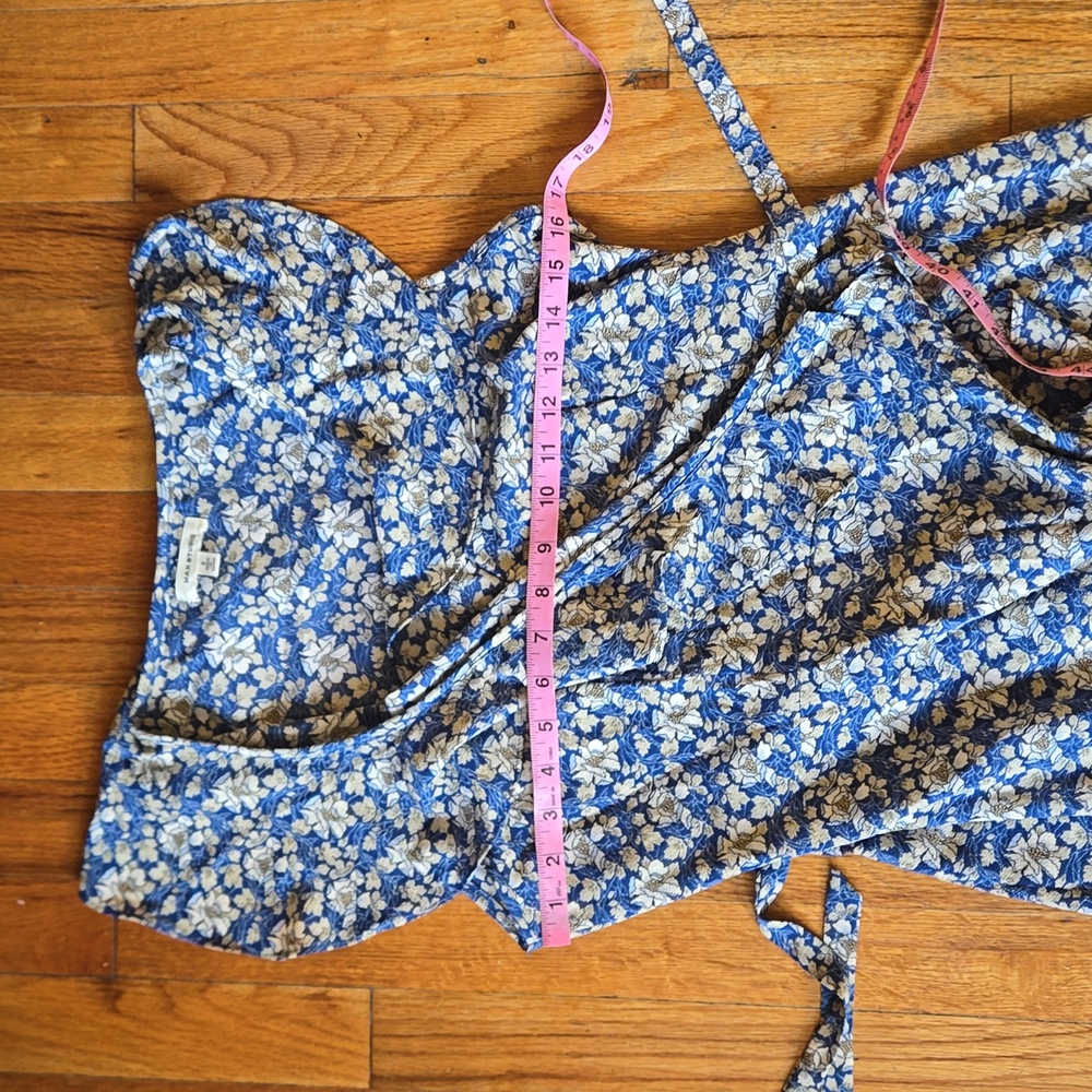 Max Studio Women's Patterned Ruffle Wrap Dress - image 5